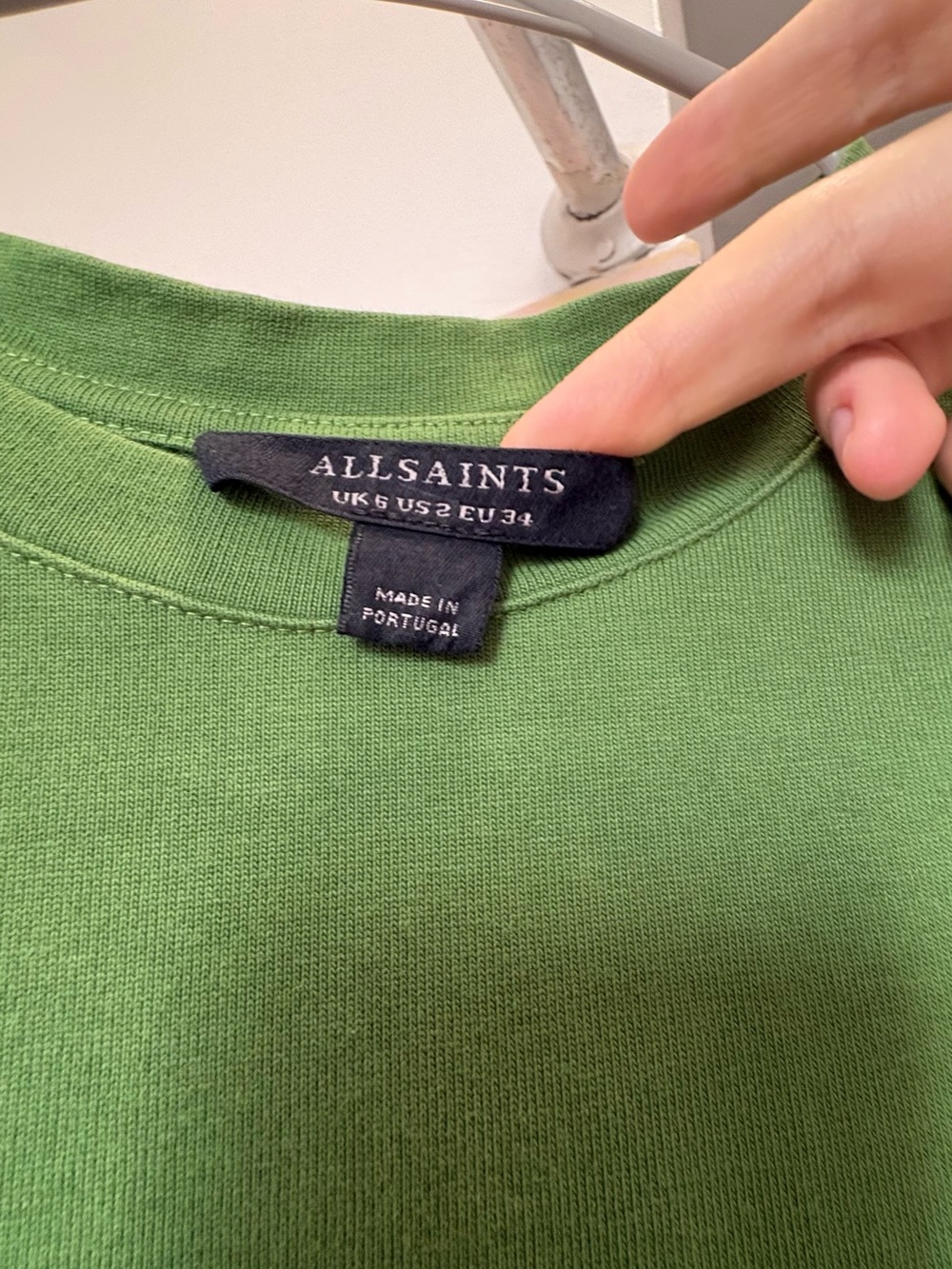 AllSaints Black Short-Sleeve Maxi Dress - Picture 4 of 6